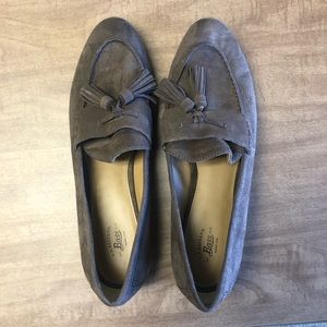 GH Bass brown loafers size 11